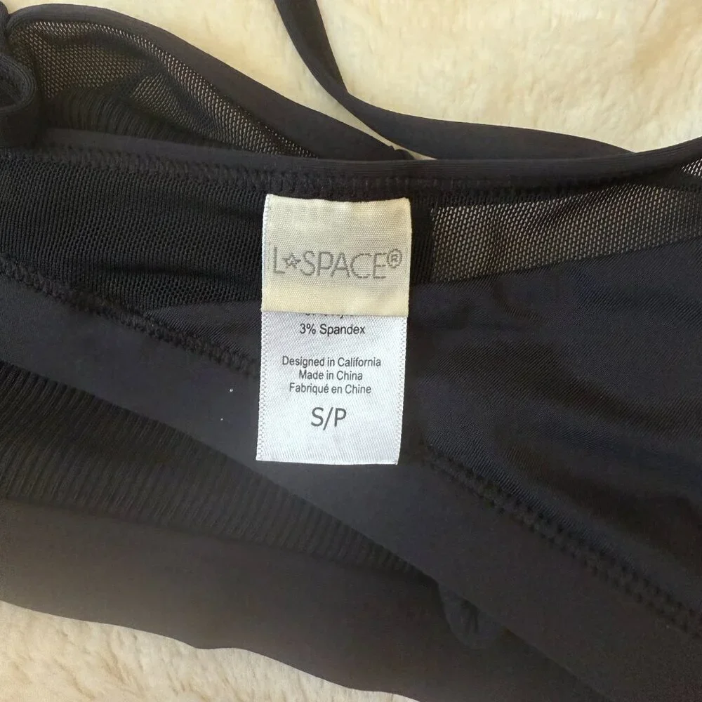 Women's S L*Space Ribbed Sadie Bikini Top Swim